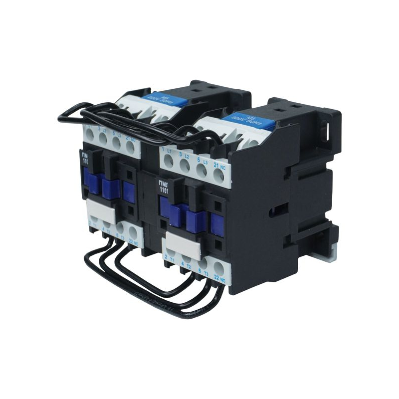 Пускатель магнитный ПМЛ-1501 220В/50Гц 2р 10А реверсивный без реле IP00 Электротехник ET515394