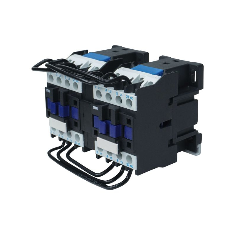 Пускатель магнитный ПМЛ-1561М УХЛ4 Б 220В/50Гц 2р 10А реверсивный без реле IP20 Электротехник ET515396