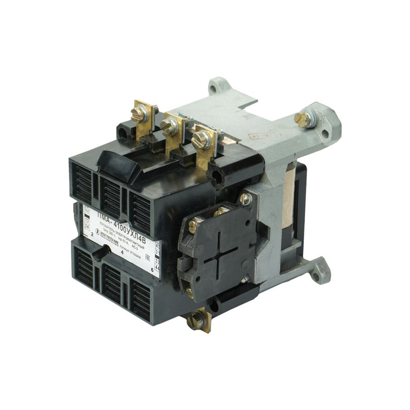 Пускатель ПМА-4100 УХЛ4В 110В 2з+2р 63А нереверсивный без реле IP00 Электротехник ET000408