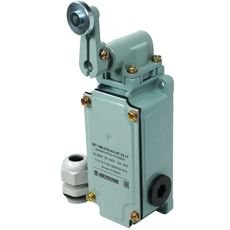 Выключатель конечн. ВП 19М-21Б-431-67 У2.17 Электротехник ET506207