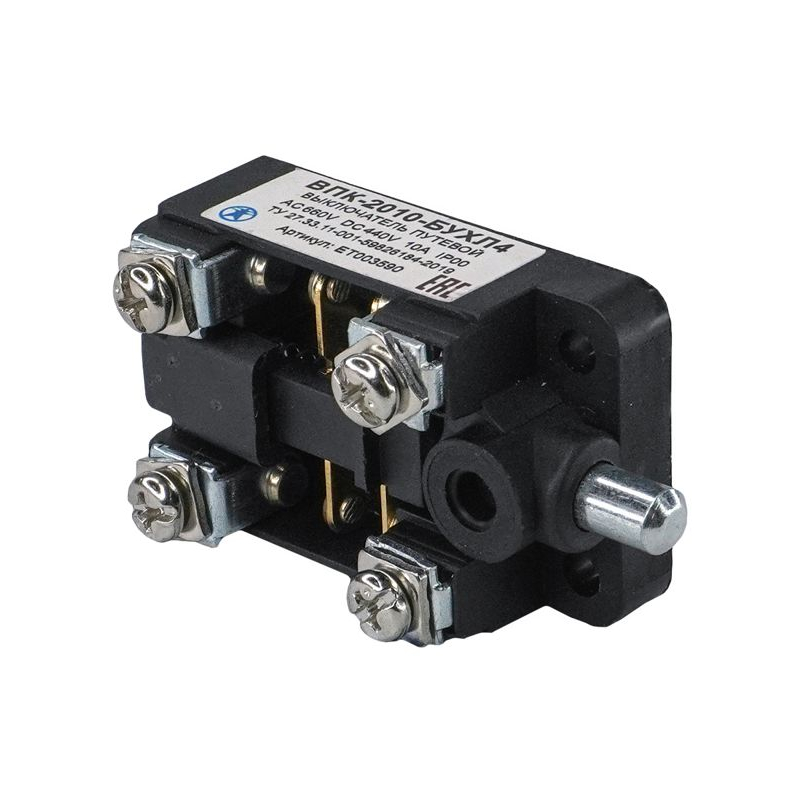 Выключатель путевой ВПК-2010-БУХЛ4 толкатель IP00 Электротехник ET003590