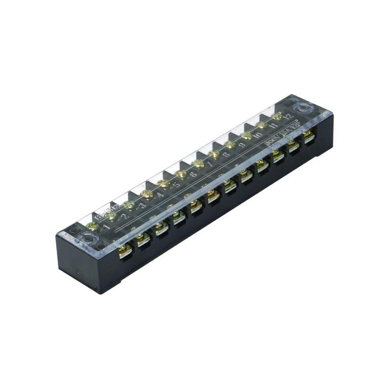 Блок зажимов ТВ 1512 15А 12 клеммных пар IP30 Электротехник ET018984