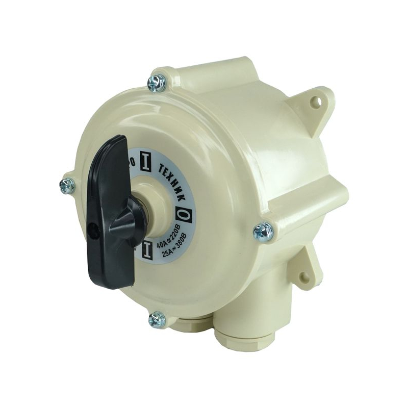 Выключатель пакетный ПВ2-40А в пл. корп. IP56 Электротехник ET001794