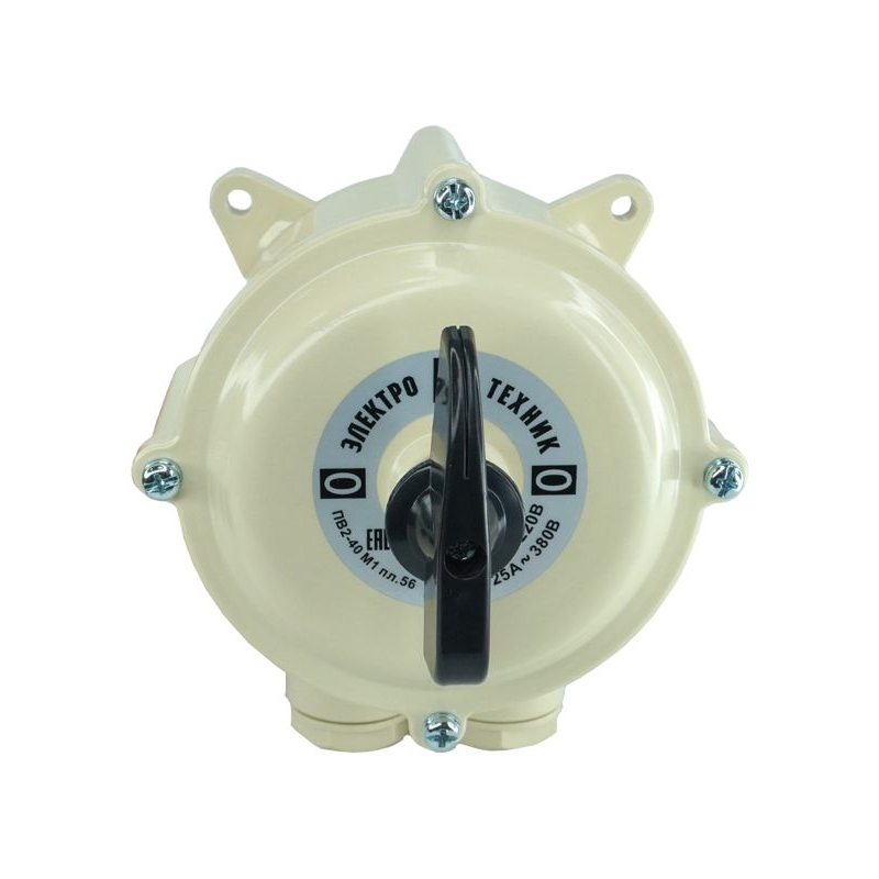 Выключатель пакетный ПВ2-40А в пл. корп. IP56 Электротехник ET001794