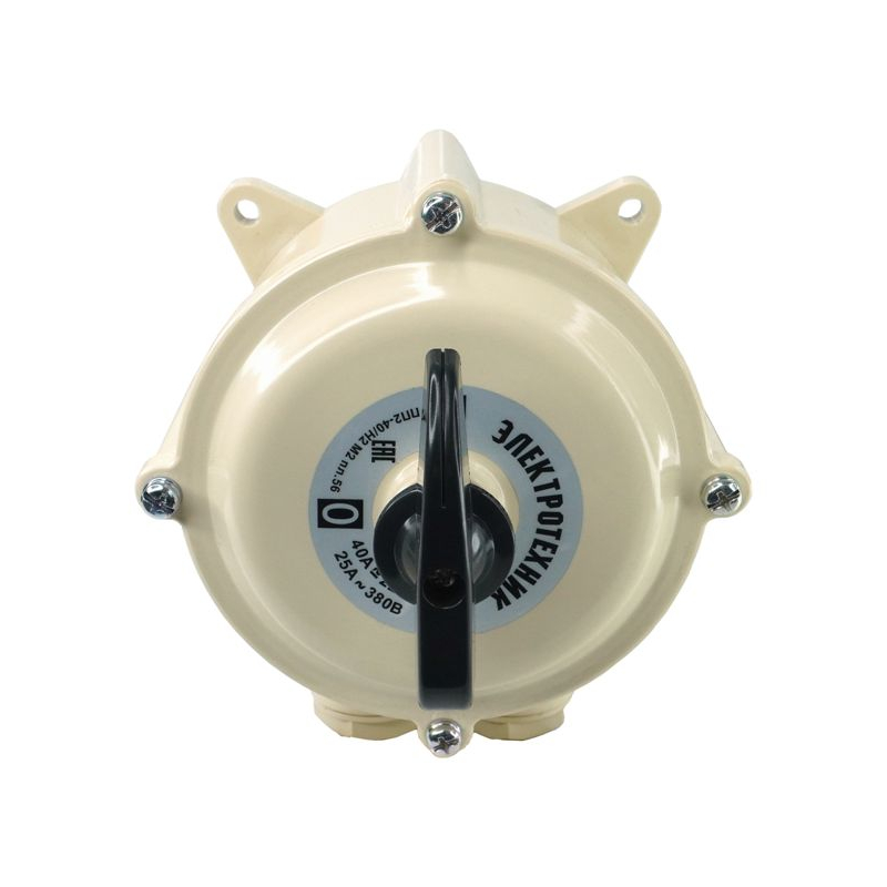 Переключатель пакетный ПП2-40/Н2 М2 IP56 (пластик) Электротехник ET002138