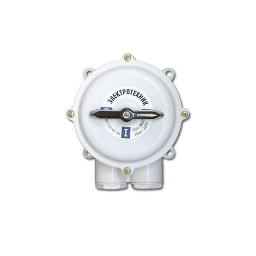 Выключатель пакетный ПВ2-100А в пл. корп. IP56 Электротехник ET001717