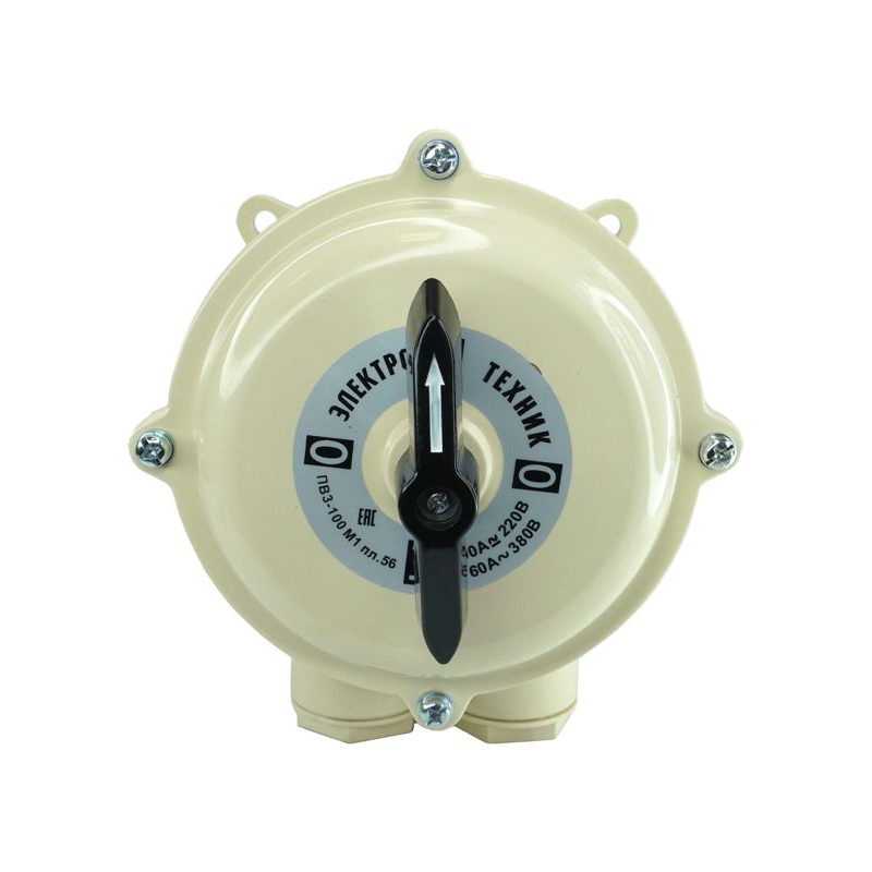 Выключатель пакетный ПВ3-100 в пл. корп. IP56 Электротехник ET002511