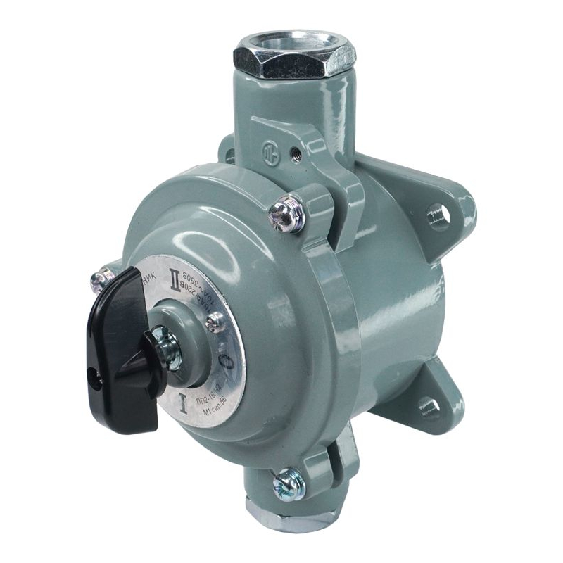 Переключатель пакетный 2-кл. ОП 16А IP56 ПП2-16 силумин беж. Электротехник ET004092