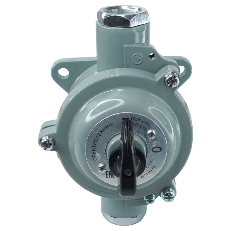 Переключатель пакетный 2-кл. ОП 16А IP56 ПП2-16 силумин беж. Электротехник ET004092
