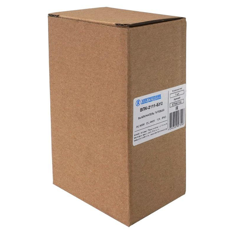 Выключатель конечн. путев. ВПК 2111 (толкатель с роликом 10A) Электротехник ET000755