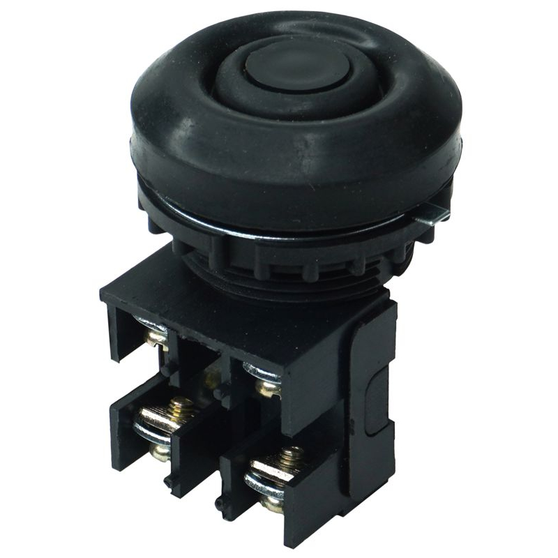 Кнопка ВК-30-10-11110-54/1з+1р черн. 10А IP54 Электротехник ET052701