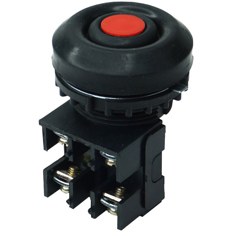 Кнопка ВК-30-10-11110-54/1з+1р красн. 10А IP54 Электротехник ET052700