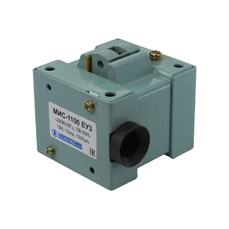 Электромагнит МИС 1100 220В ПВ-100% IP20 Электротехник ET502254