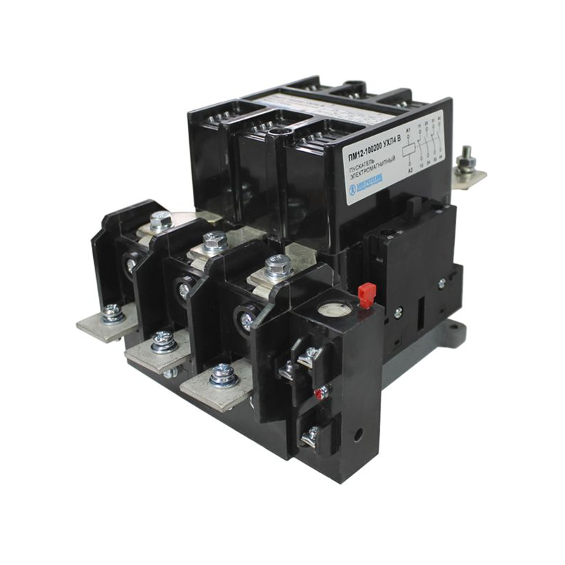 Пускатель магнитный ПМ 12-100200 УХЛ4 В 380В/50Гц 2з+2р 100А нереверсивный с реле РТТ-325 85- 115А IP00 Электротехник ET504289