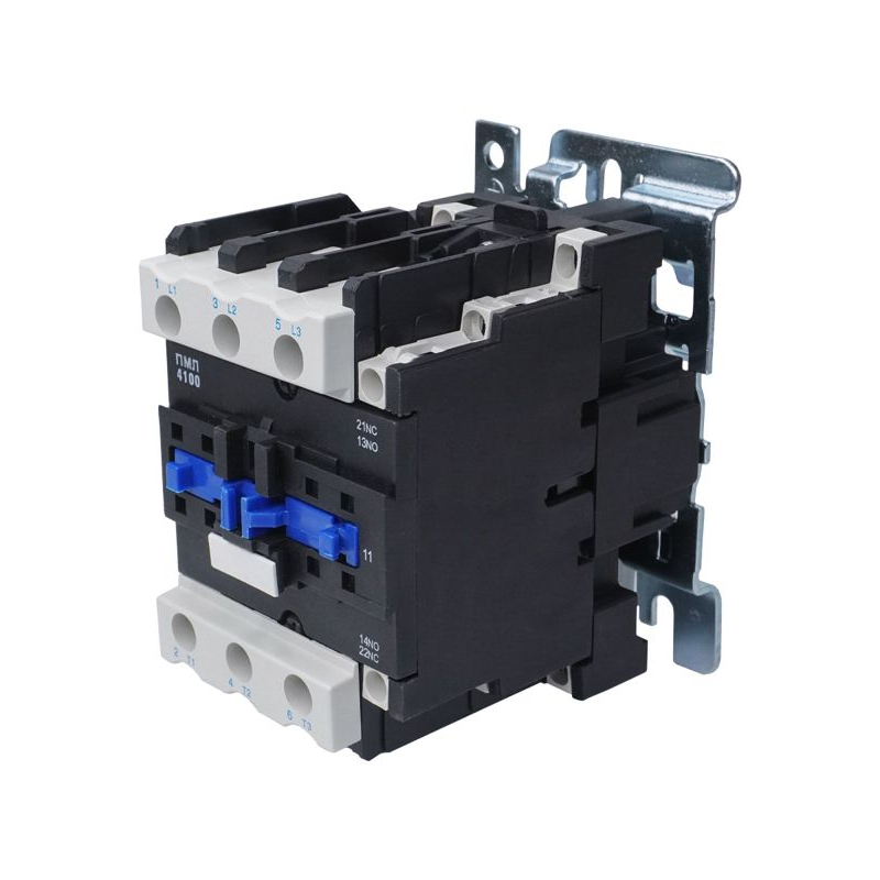 Пускатель магнитный ПМЛ-4100 УХЛ4 Б 220В/50Гц 1р+1з 63А нереверсивный без реле IP00 Электротехник ET509649