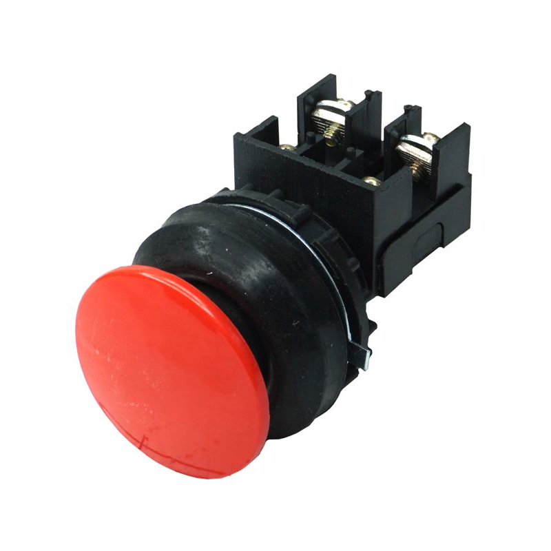 Кнопка ВК-30-10-11130-54 У2 красн. 1з+1р гриб без фиксации IP54 10А 660В Электротехник ET053190