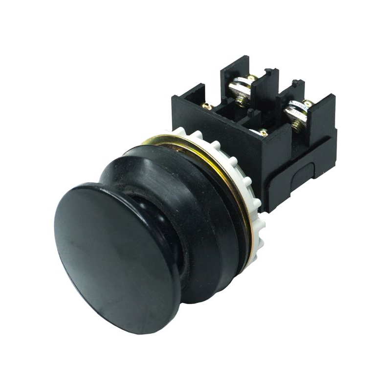 Кнопка ВК-30-10-11130-54 У2 черн. 1з+1р гриб без фиксации IP54 10А 660В Электротехник ET053191