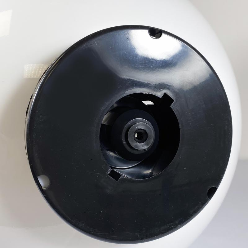 Светильник НТУ 06-100-01 "Шар" 100Вт E27 IP55 d400 Б опал ПММА /корпус плоск. черн. (инд. упак.) Элетех 1030480231