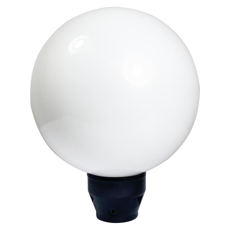 Светильник НТУ 06-60-01 "Шар" 60Вт E27 IP55 d250 Г опал /корпус черн. Элетех 1030480230