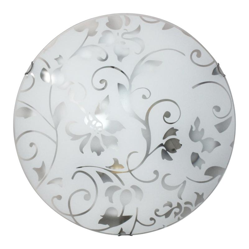 Светильник НПБ 06-3х60 М65 "Эрика" 400 60Вт E27 IP20 матов. бел./клипсы хром (инд. упак.) Элетех 1005204385