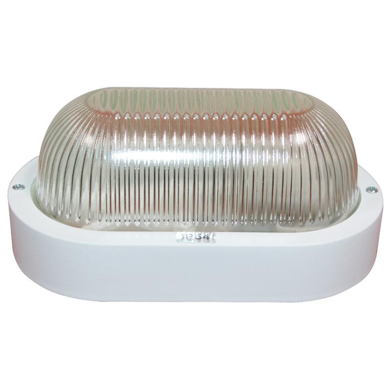 Светильник "Банник" 1401 овал малый НПП 03-60-021 IP54 бел. пласт. Элетех 1005500883