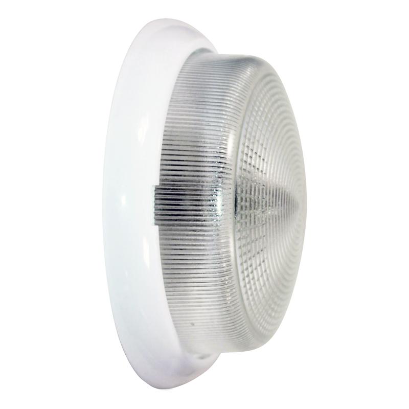 Светильник НБО 23-100-001 "Раунд" d240 1х100Вт E27 IP44 корпус бел. Элетех 1005500569