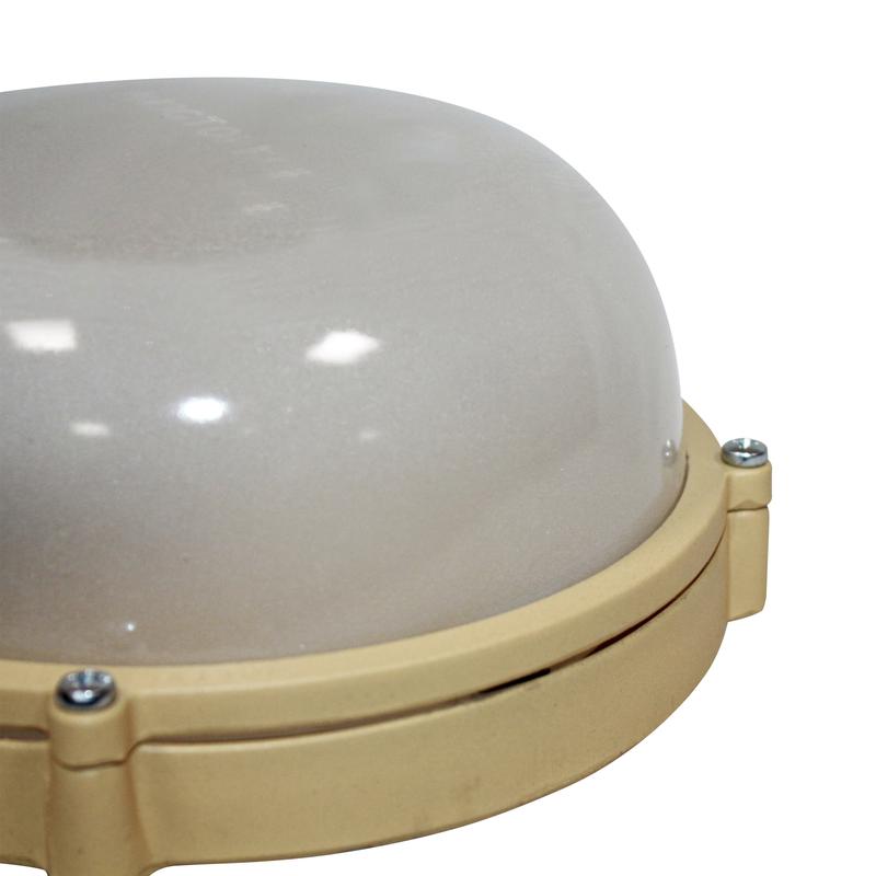 Светильник НББ 03-60-013 "Терма 1301" IP65 круглый малый матов./корпус беж. Элетех 1005501014