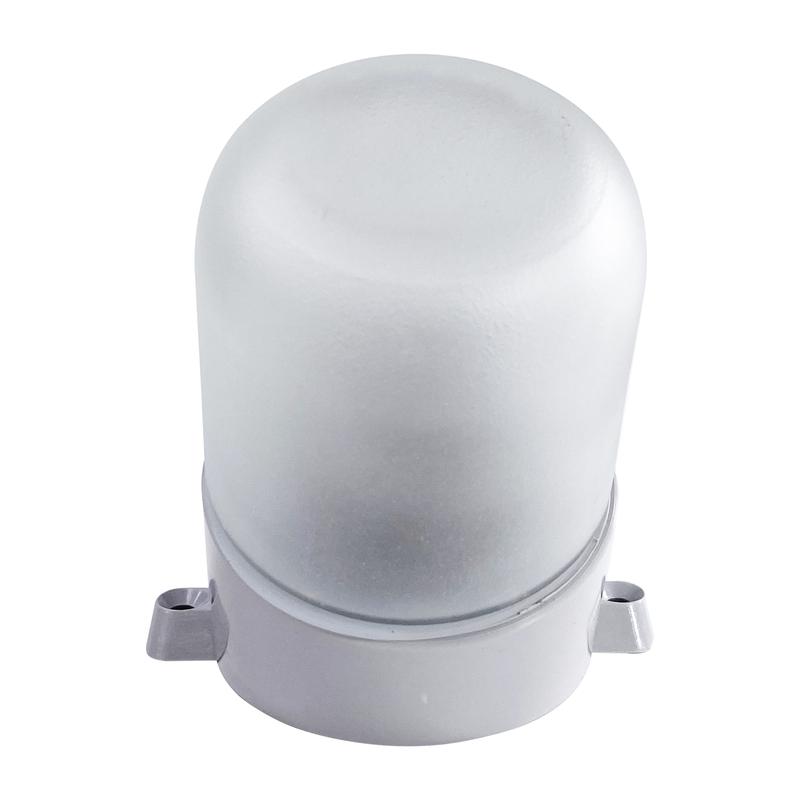 Светильник НББ 19-60-002 "Линда" d110 1х60Вт E27 IP65 t=80град. корпус наклонный сер. Элетех 1005050019