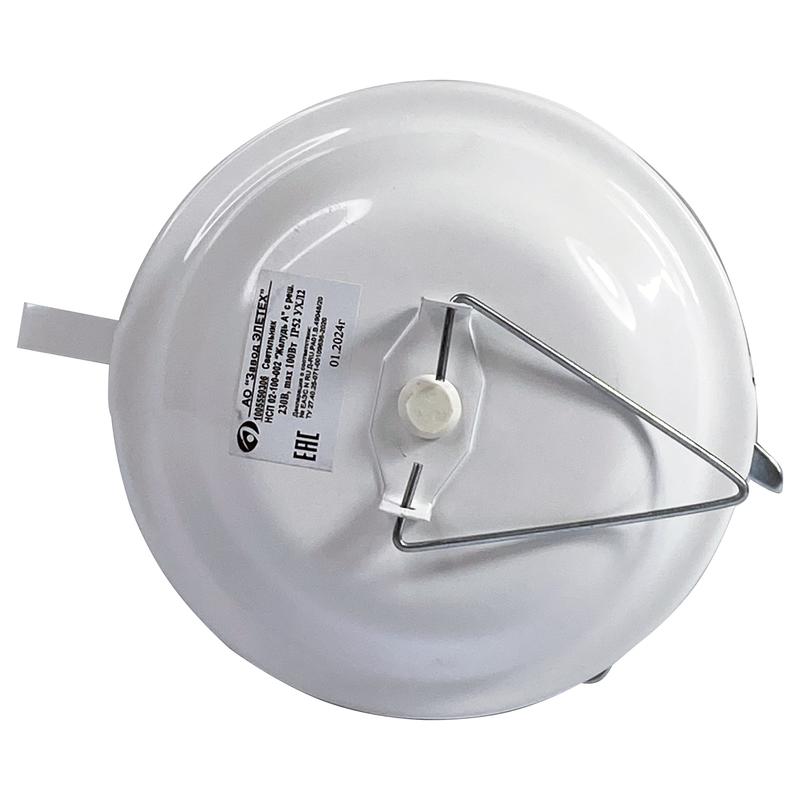 Светильник НСП 02-100-002 "Желудь А" IP52 корпус с решеткой серый Элетех 1005550306