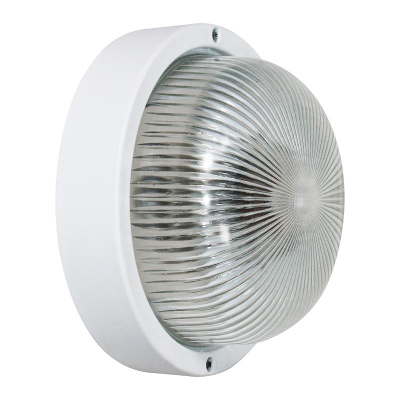 Светильник НБО 23-60-003 "Фарпласт" круг 1х60Вт E27 IP44 корпус бел. Элетех 1005500662