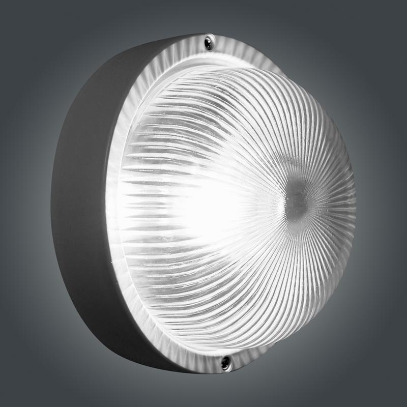 Светильник НБО 23-60-003 "Фарпласт" круг 1х60Вт E27 IP44 корпус бел. Элетех 1005500662