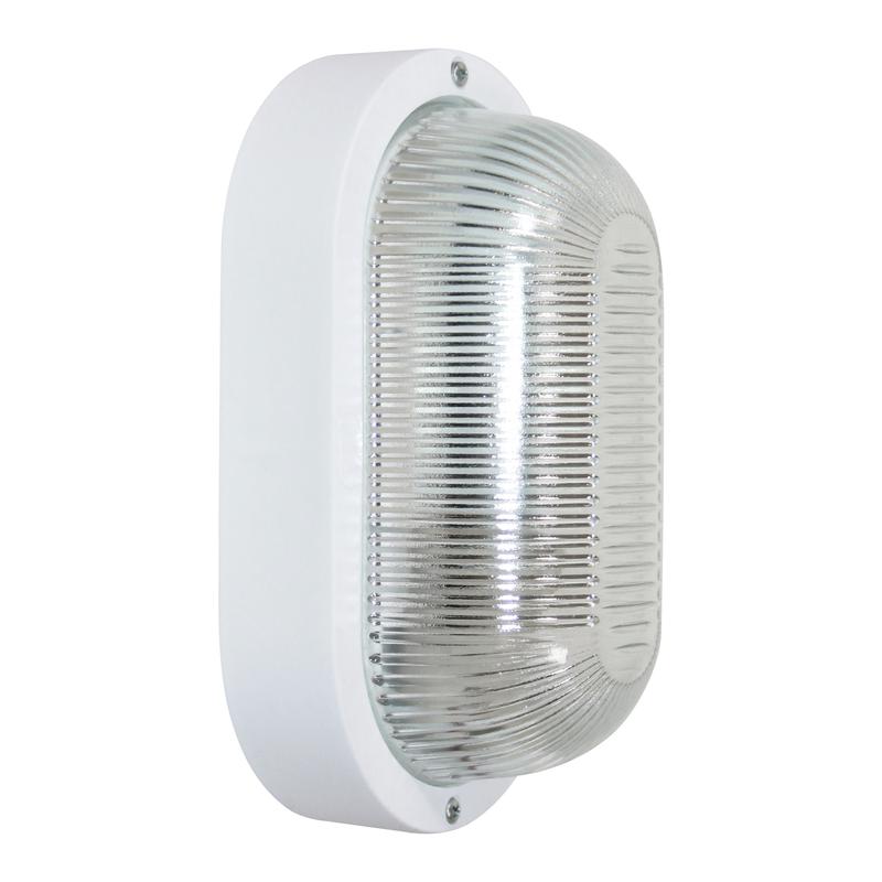 Светильник НБО 23-60-005 "Фарпласт" овал 1х60Вт E27 IP44 корпус бел. Элетех 1005500599