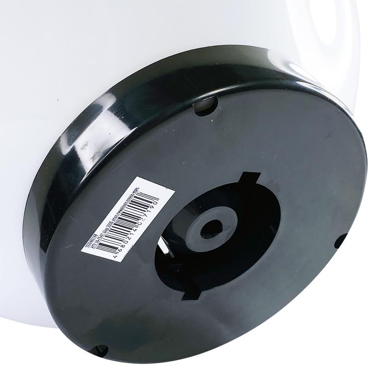 Светильник НТУ 06-75-01 "Шар" 75Вт E27 IP55 d300 Б опал ПММА /корпус плоск. черн. (инд. упак.) Элетех 1030480148