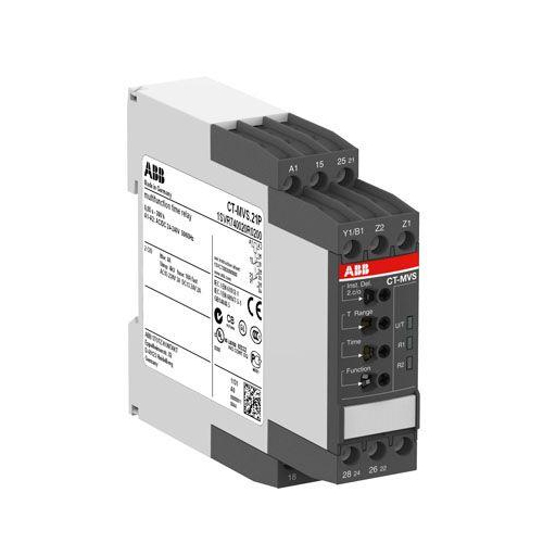 Реле времени CT-MVS.21S многофункциональное, 24-240В АС/DC, 0,05..300ч, 2ПК, винтовые клеммы