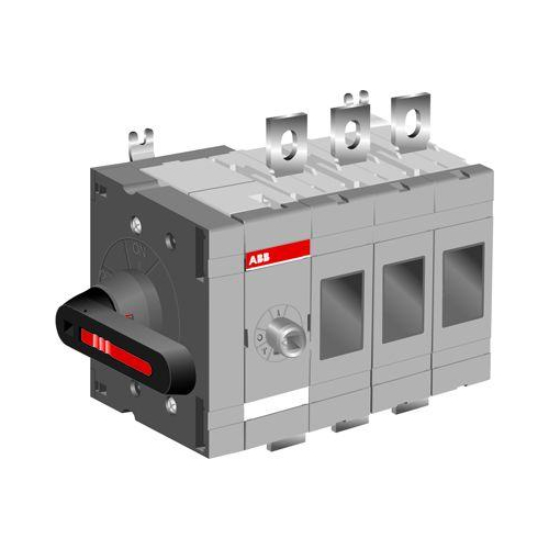 Рубильник OT200ES03K до 200А 3-полюсный бок. управление (в сборе)
