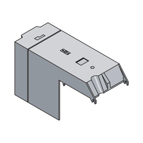 Заглушки Ш=600 мм,24 мод,RAL7035 (3 шт)