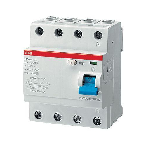 Выкл.диф.тока 4мод. F204 A-40/0,03 AP-R