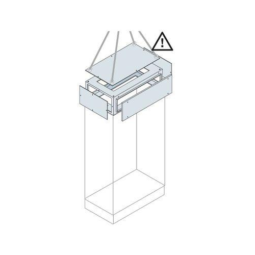 Контейнер кабельный верхний 400x400мм ШхГ