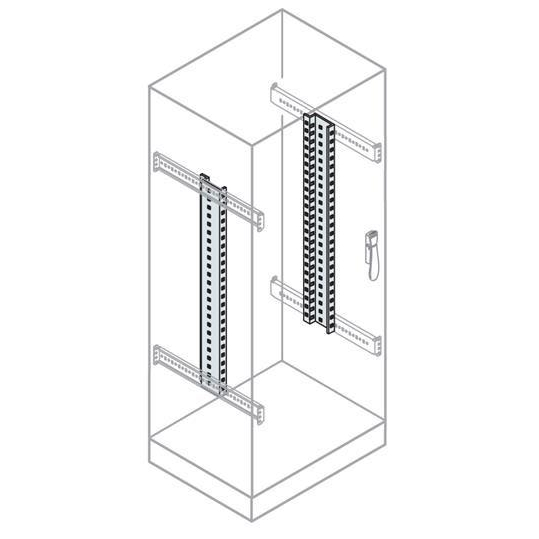 Стойка 19дюйм уменьшеной высоты 9HE (уп.2шт) ABB EG1500K