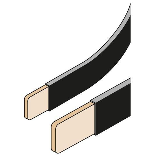 Шина медная гибкая 50x10мм 1250A l=2м (2шт)