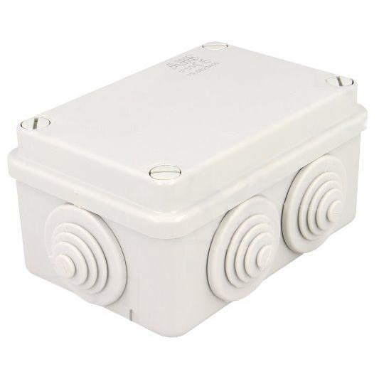 Коробка расп.гермет.с вводами пласт.винт IP55 105х70х50мм ШхВхГ