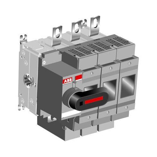 Рубильник OS400D03K до 400А 3-полюсный с прямой ручкой