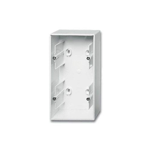 Коробка для открытого монтажа, 2-постовая, Basic 55, альп. белый