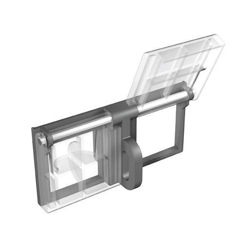 Блокировка навесными замками в разомкнутом состоянии PLC E2.2..E6.2 D=4mm