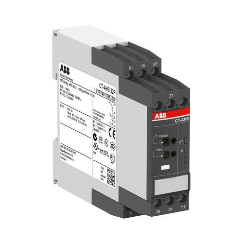 Реле времени CT-ARS.11P (задержка на откл.) 24-240B AC/DC без вспом. напряжения, 0,05с..10мин, 1ПК, пружинные клеммы