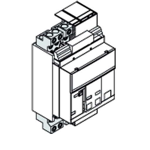 Комплект силовых выводов фиксированной части FC CuAl 4x240 E1.2-XT7-XT7M W FP 3шт