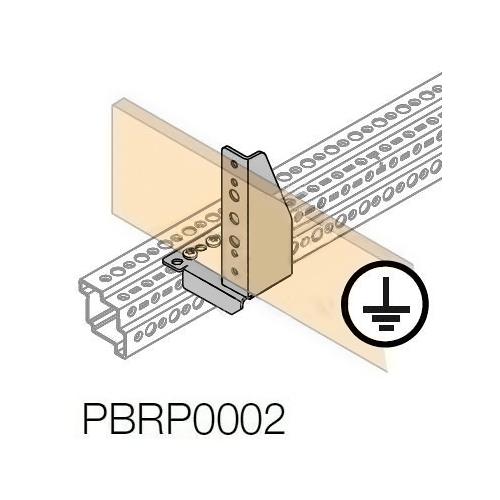 Держатель для шины PE, (2 шт.)