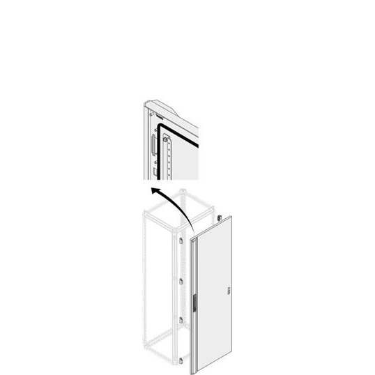Дверь глухая IP65 H=1800мм W=1000мм
