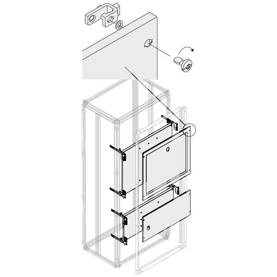 Комплект уст.ОТ160/200/250 H=350 W=800мм