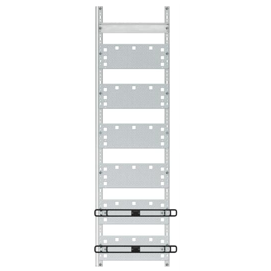 Медиа панель 2MM4 с перфорированными монтажными платами ширина 2, высота 8